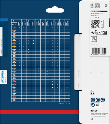 Lame de scie circulaire sans fil Bosch EXPERT Aluminium 150 mm.