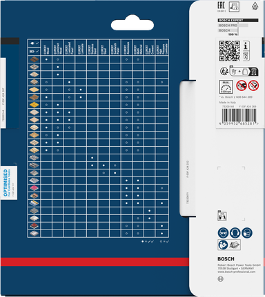 Lame de scie circulaire Bosch EXPERT Fibre Cement 165×1,8×20 mm.