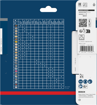 Lame de scie circulaire à bois Bosch EXPERT 140 x 1,8/1,3 x 20 mm emballage T24.