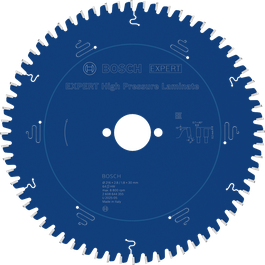 Lame de scie circulaire pour stratifié haute pression Bosch EXPERT 216 mm.