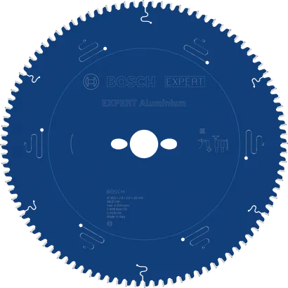 Lame de scie circulaire Bosch EXPERT Aluminium, 96 dents.
