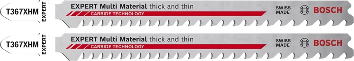 Lames de scie sauteuse en carbure Bosch EXPERT Multi Material T367XHM.