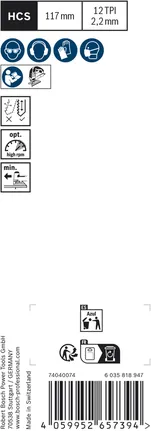 Pack de lames de scie sauteuse Bosch EXPERT Wood 2-side clean T308BO.