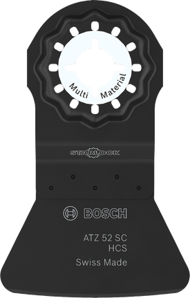 Lame de coupe multi-matériaux Bosch ATZ 52 SC, Starlock.