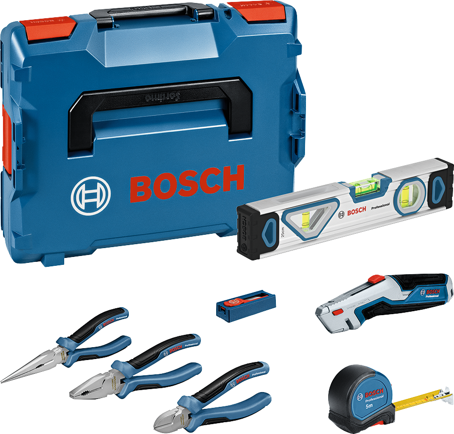 Set de pinces et divers outils à main Professional, 16 pièces