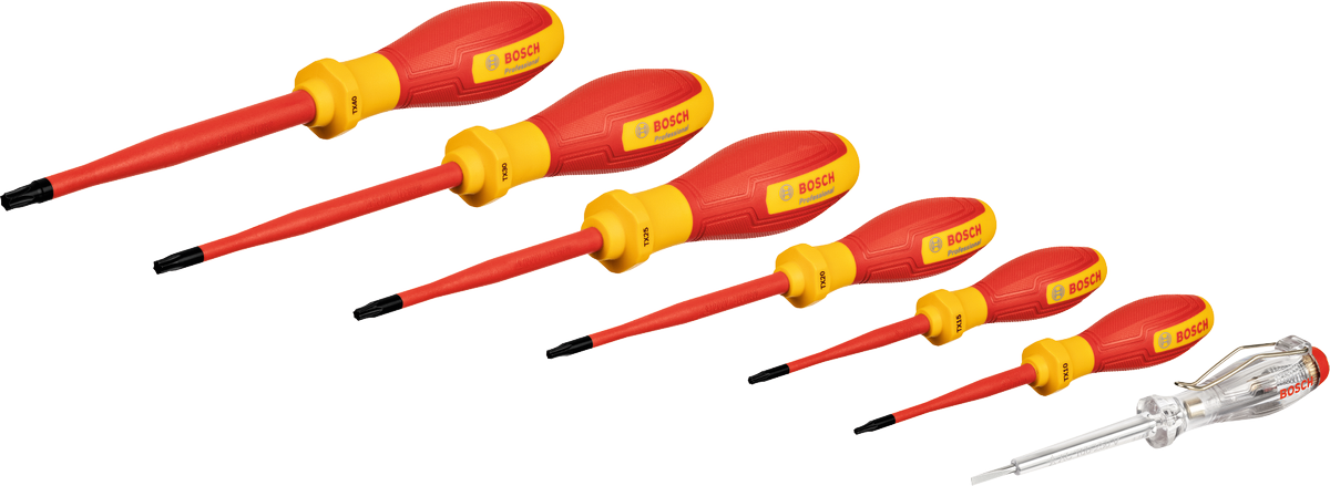 Set de tournevis VDE TX Professional, 7 pièces