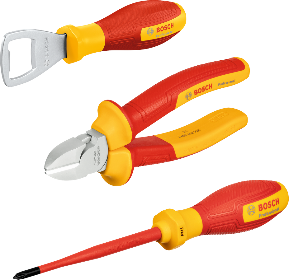 Coffret mini d'outils à main Bosch L-Boxx, 3 pièces.