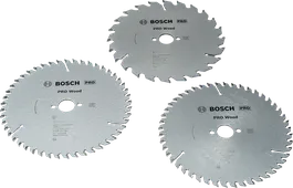 Lame de scie circulaire Bosch PRO pour bois, 160 mm, lot de 3.