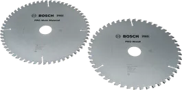 Lames de scie circulaire Bosch PRO Bois et Matériaux Multi-Matériaux 216 mm.