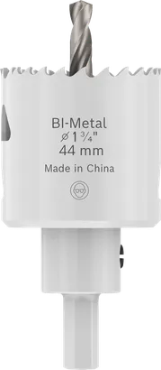 Scie cloche arboricole multi-matériaux Bosch diamètre 44 mm.