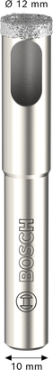 Foret à eau en céramique Bosch , diamètre 12 mm.