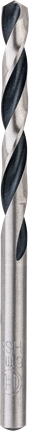 Foret hélicoïdal Bosch pour métaux HSS, tige cylindrique de 6 mm.