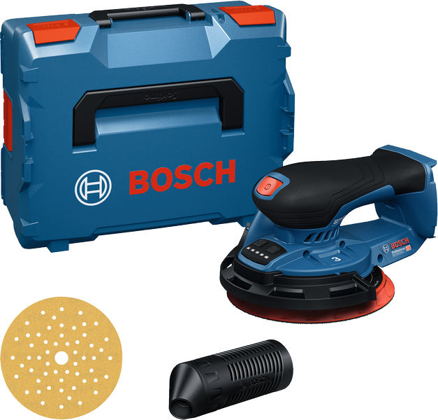 Ponceuse excentrique Bosch GEX 18V-150 avec coffret.