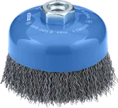 Brosse de nettoyage de métaux Bosch 100 mm pour meuleuses d'angle.