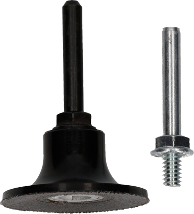 Meuleuse rotative Bosch PRO avec plateau de support et tige de 6 mm.
