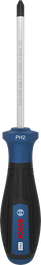 Tournevis Bosch PRO PH2 x 100 mm avec poignée ergonomique.