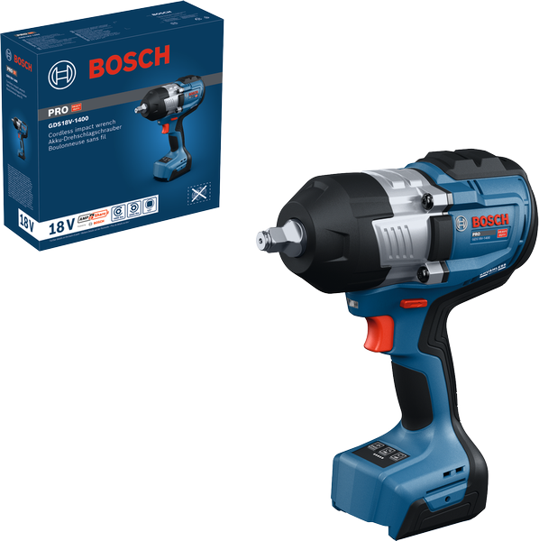 Clé à chocs sans fil Bosch GDS 18V-1400.