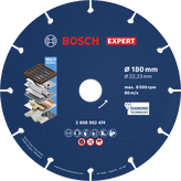 Disque de découpe diamanté Bosch EXPERT pour métaux 180 mm.