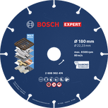 Disque de découpe diamanté Bosch EXPERT pour métaux 180 mm.