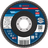 Disque à lamelles Bosch EXPERT X782 115 mm G40 pour le meulage des métaux longue durée.