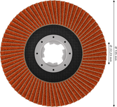 Disque à lamelles Bosch EXPERT X782 125 mm G120 avec X-Lock.