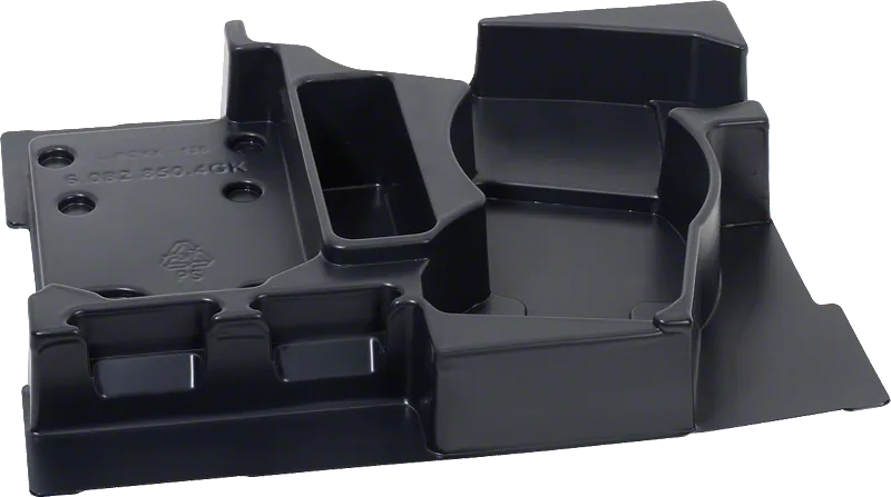 Insert Bosch pour l'organisation des outils et des accessoires.