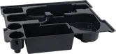 Plateau d'insertion Bosch pour l'organisation des outils et des accessoires.