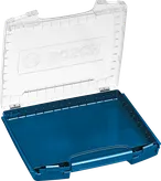 Système de mallette de transport Bosch i-BOXX 53, couvercle transparent.