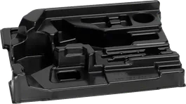 Plateau d'insertion Bosch pour l'organisation des outils et des accessoires.