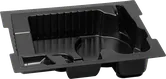 Plateau d'insertion Bosch pour le rangement des outils et des accessoires.