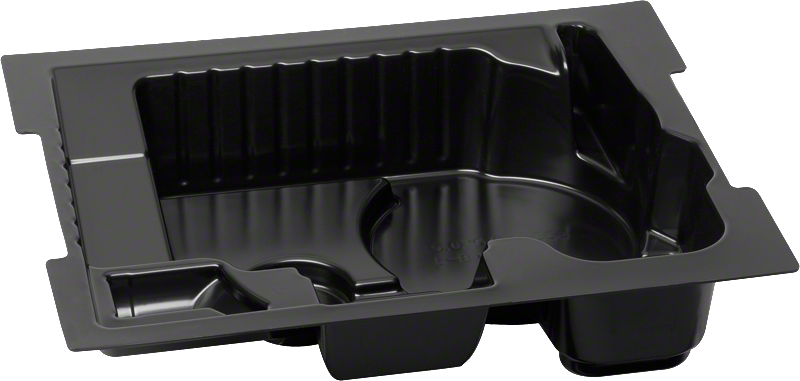 Plateau d'insertion Bosch pour le rangement des outils et des accessoires.