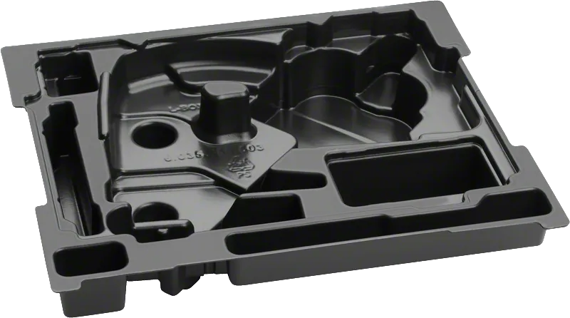 Plateau d'insertion Bosch pour le rangement des accessoires d'outils.