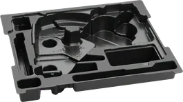 Plateau d'insertion Bosch pour le rangement des accessoires d'outils.