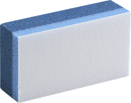 Tampone abrasivo manuale Bosch bilaterale 70x125 mm.