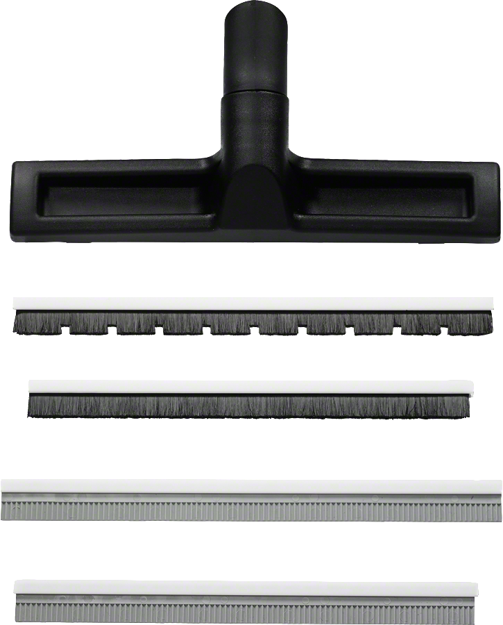 Bocchetta multifunzione Bosch con inserti a spazzola intercambiabili.