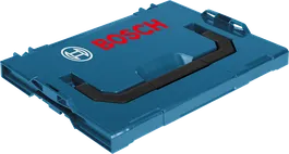 Coperchio del sistema L-Boxx Bosch con impugnatura ergonomica.