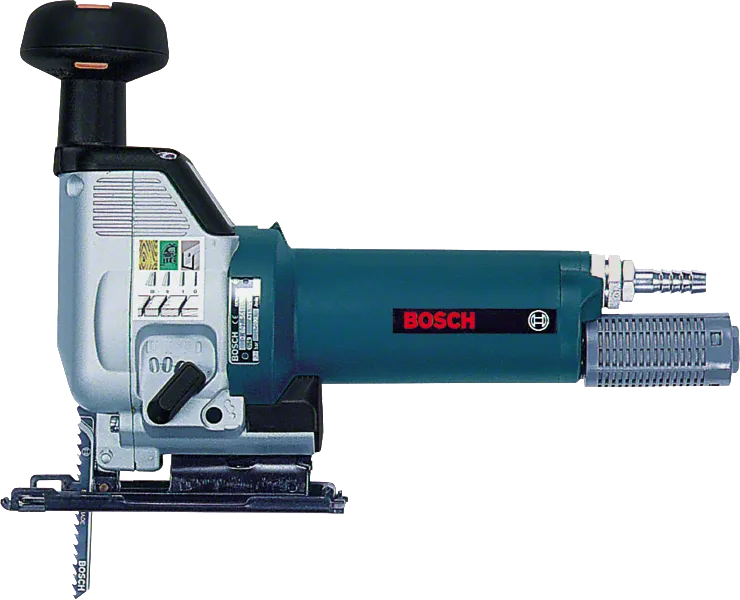 Seghetto alternativo pneumatico Bosch con impugnatura ergonomica.