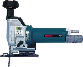 Seghetto alternativo pneumatico Bosch con impugnatura ergonomica.