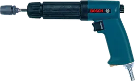 Chiave a pistola pneumatica Bosch con bloccaggio per il fissaggio.