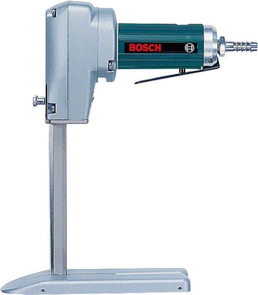 Taglierina pneumatica per gommapiuma Bosch per tagli profondi e precisi.