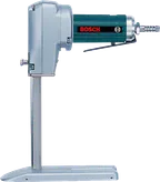 Taglierina pneumatica per gommapiuma Bosch per tagli profondi e precisi.