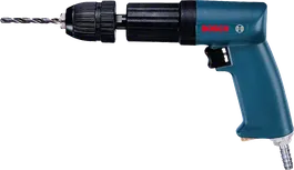 Trapano pneumatico Bosch da 320 watt con capacità di taglio in acciaio di 10 mm.