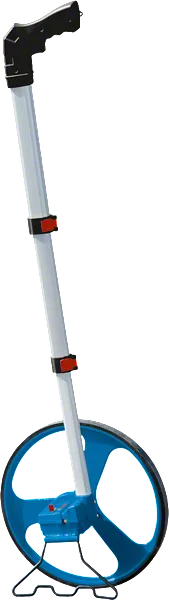 Rotella di misurazione Bosch GWM 32 con telaio in alluminio.