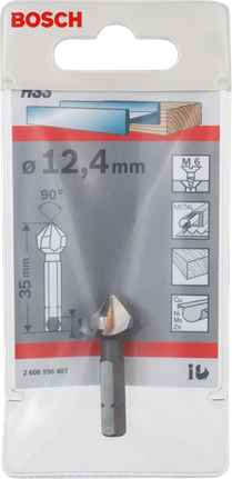 Punta svasatrice Bosch da 12,4 mm.