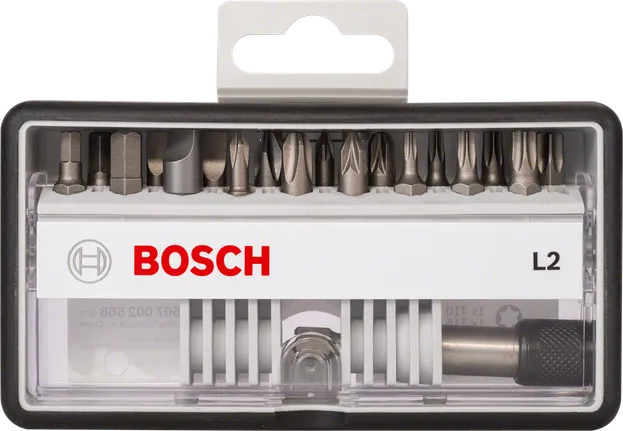 Set di punte Robust Line Bosch da 18+1 pezzi.