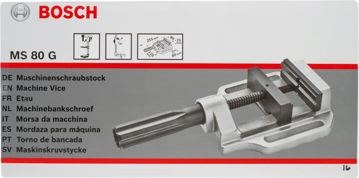 Morsa da macchina Bosch MS 80 G.