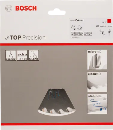 Lama per sega Bosch Top Precision Best for Wood.