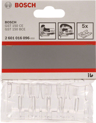 Protezione antischegge Bosch GST 150 CE/BCE confezione da 5.