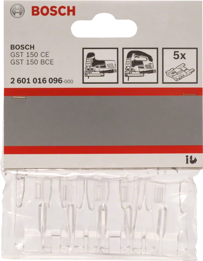 Protezione antischegge Bosch GST 150 CE/BCE confezione da 5.