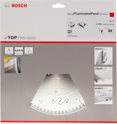 Lama per sega circolare Bosch 250×30 mm.